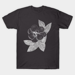 Magnolia - chalkboard, flowers, spring T-Shirt